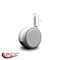 Service Caster 3 Inch MRI Safe Caster, 7/16 Inch Grip Ring Stem SCC-GR02S75-TPR-GRY-716138-MRI - alternate 4
